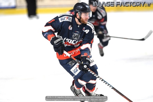 2019-11-16 Valpellice Bulldogs-Hockey Milano Bears 5471 Andrea Pirelli